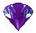 purple crystal